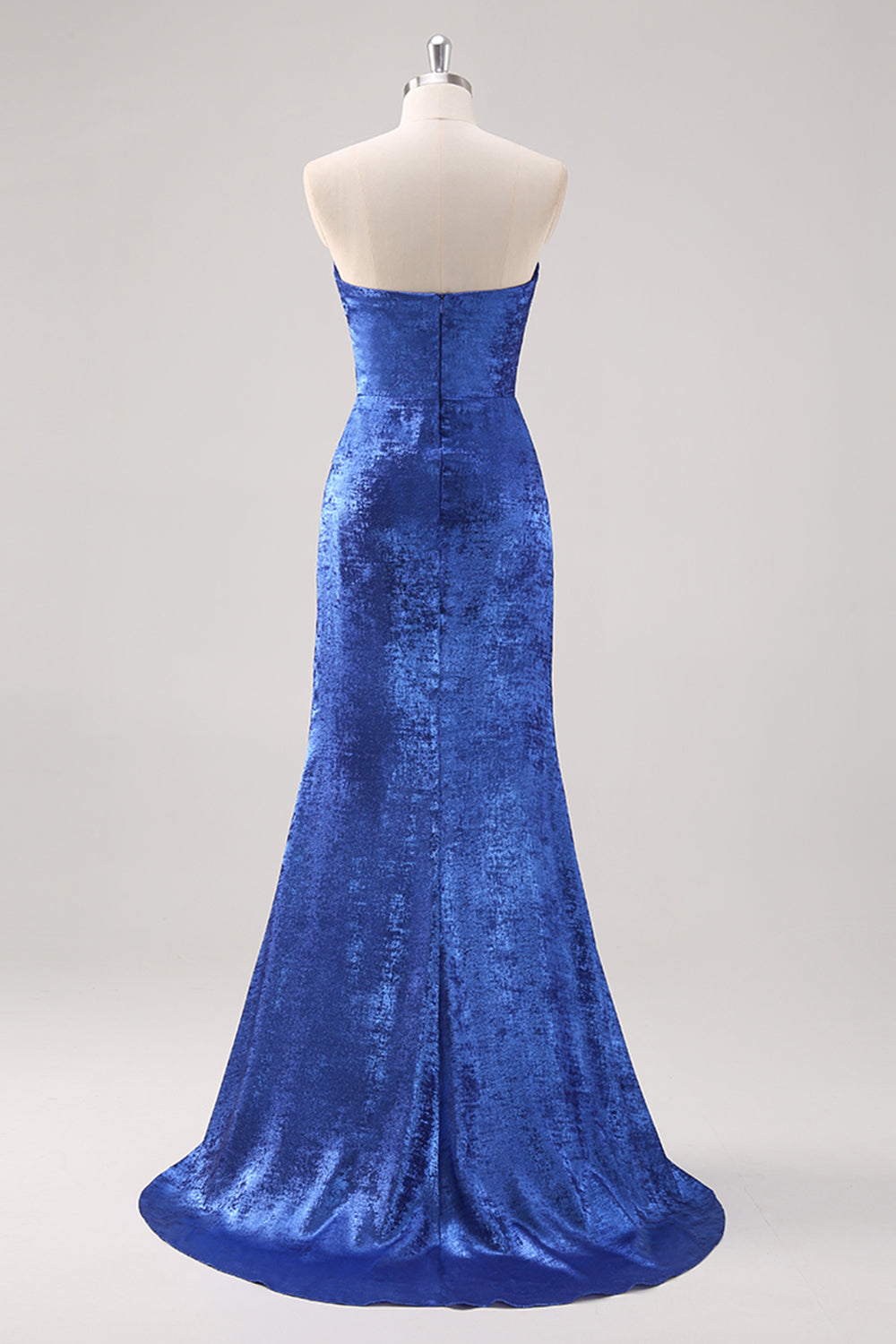 Royal Blue Off The Shoulder Mermaid Prom Dress