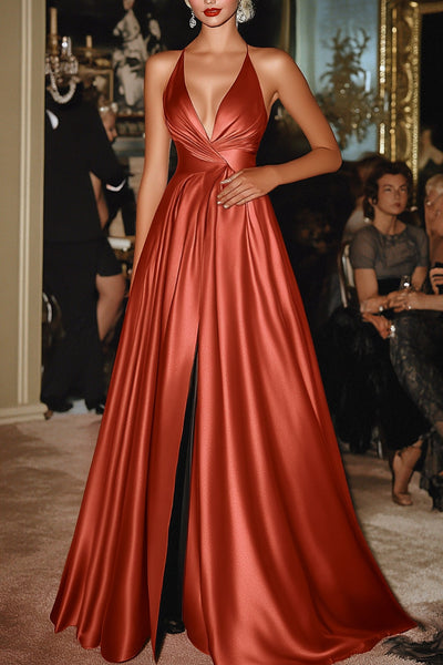 military bridesmaid dresses Stella Couture 24317 Size 10 Navy Mother Of Dress Short Sleeve Ruched Slit Formal Gown