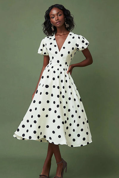 graduation dress polka dot The perfect little polka dot dress for graduation