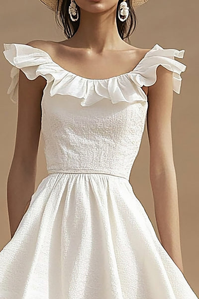 Ivory Graduation Dress by MQ2090