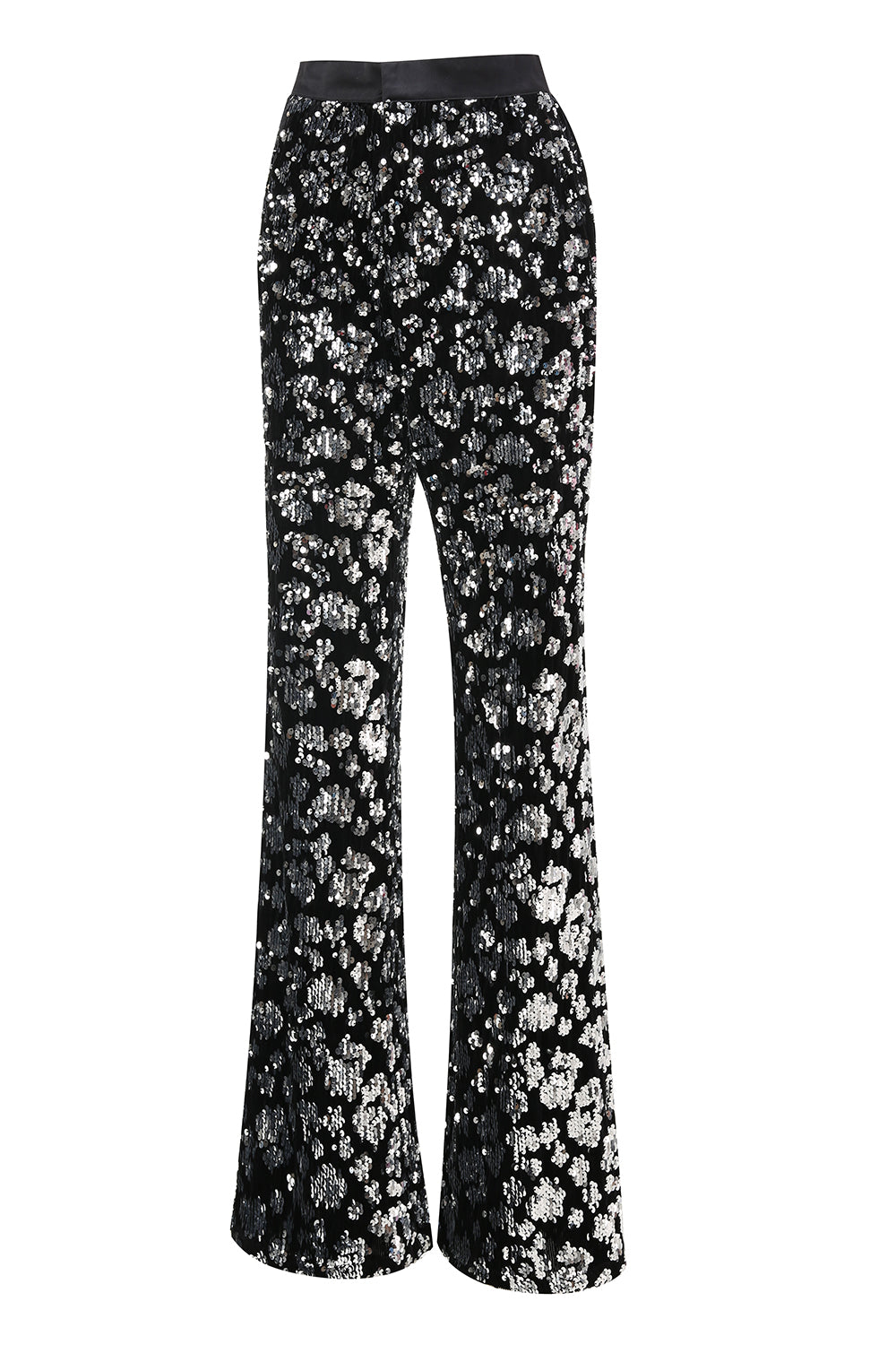 Sparkly 2-Piece Black Peak Lapel Women Prom Suits