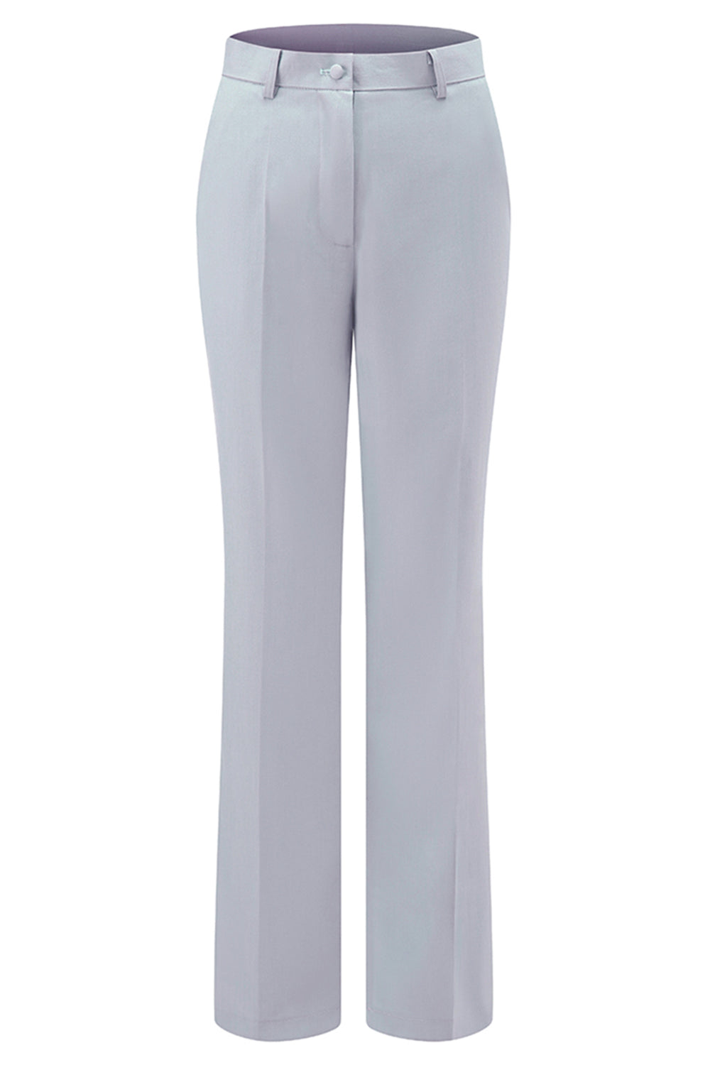 Grey Blue Long Sleeve 2 Piece Women Prom Suit