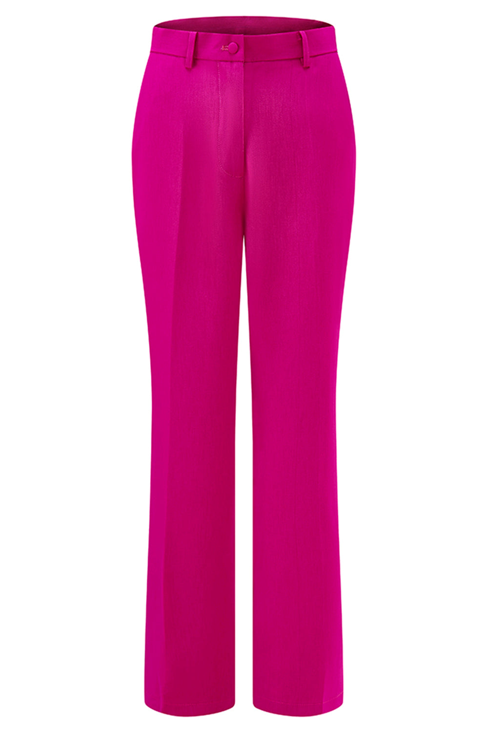 Dark Fuchsia 2 Piece Notched Lapel Women Prom Suit