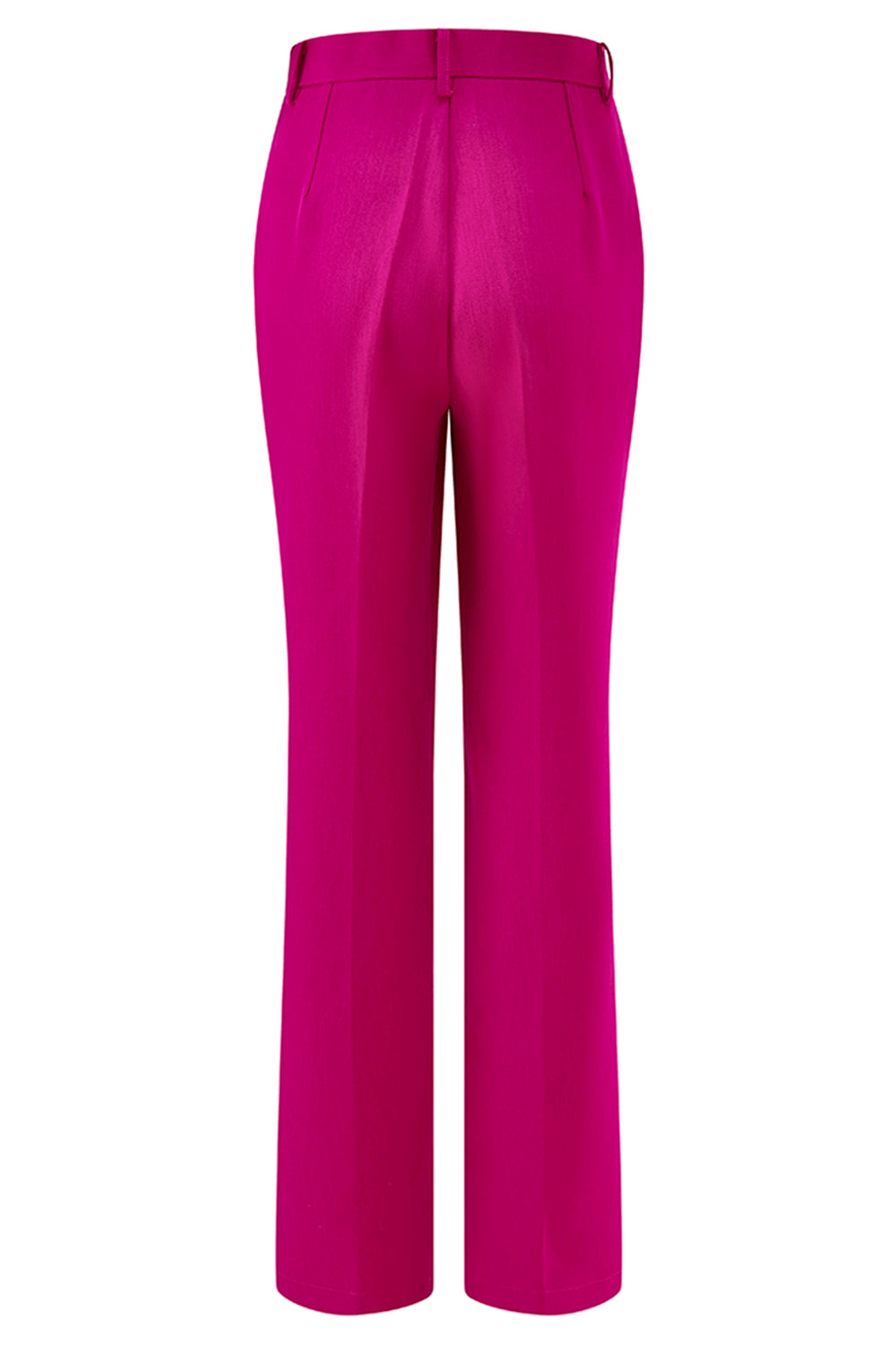 Dark Fuchsia 2 Piece Notched Lapel Women Prom Suit