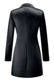 Champagne Peak Lapel Single Breasted Women Blazer