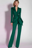 Dark Purple 2-Piece Slim Fit Women Suits