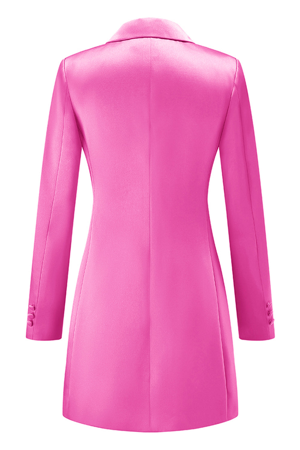 Champagne Peak Lapel Single Breasted Women Blazer