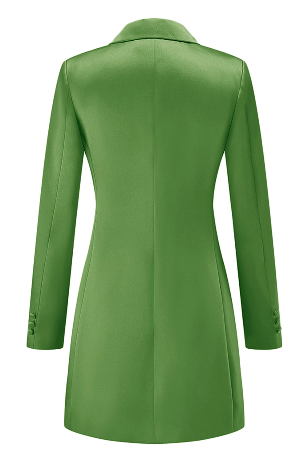 Champagne Peak Lapel Single Breasted Women Blazer