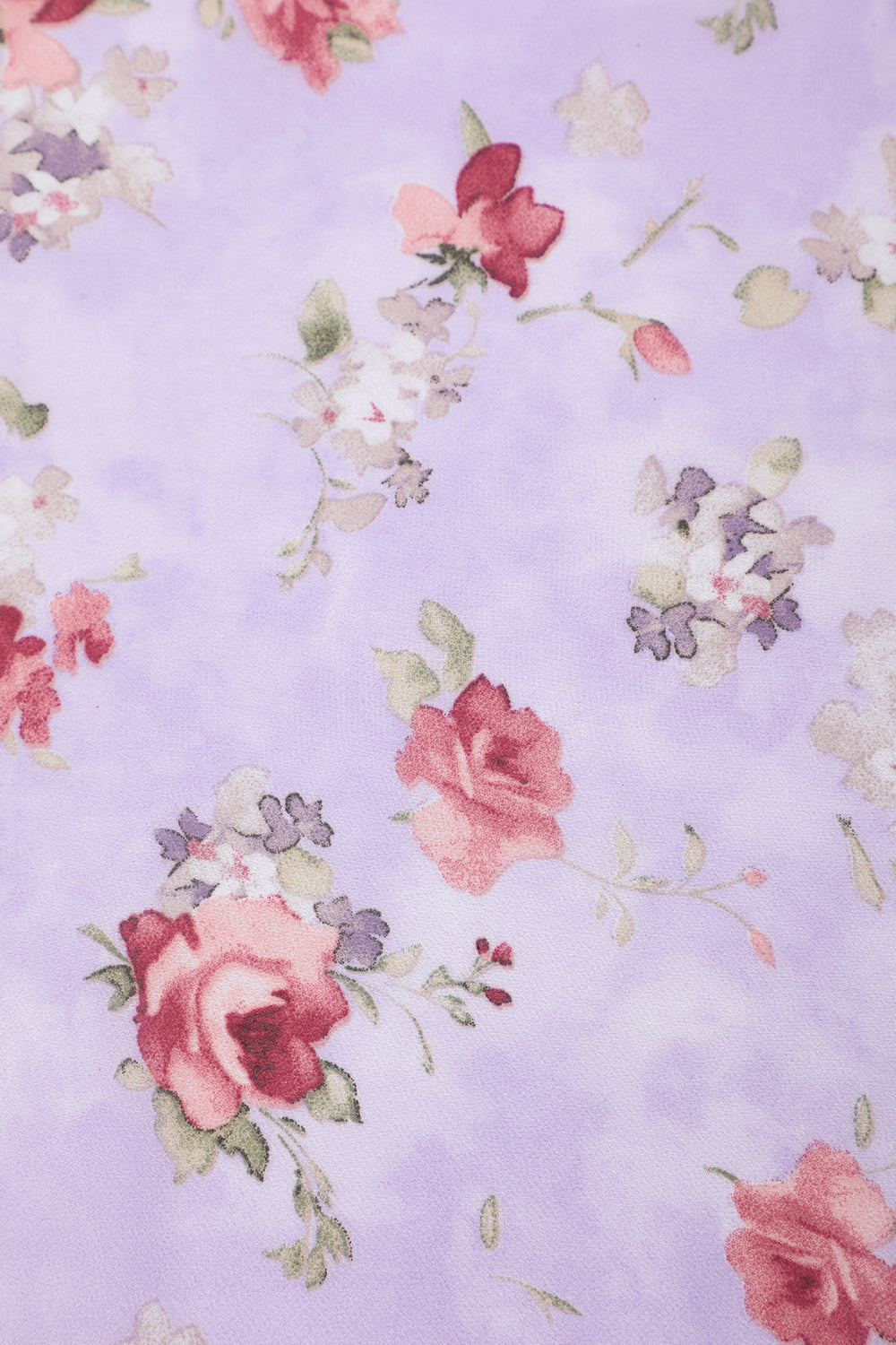 Lilac Corset Floral A Line Maxi Dress with Lace Up Back