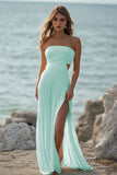 White Ruched Cut Out Engagement Dress With Slit