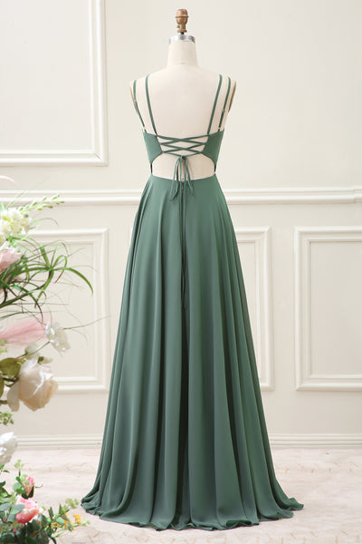 sachin and babi light blue dress Open Back Bridesmaid Dresses main image 1