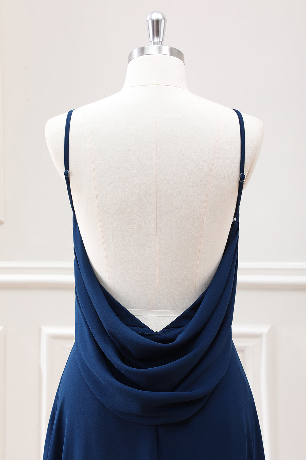 Berylove Women A Line Navy Backless Maxi Dress Sleeveless Wedding Guest Dress, Navy / US14 Berylove Women A Line Navy Backless Maxi Dress Sleeveless Wedding Guest Dress, Navy / US14