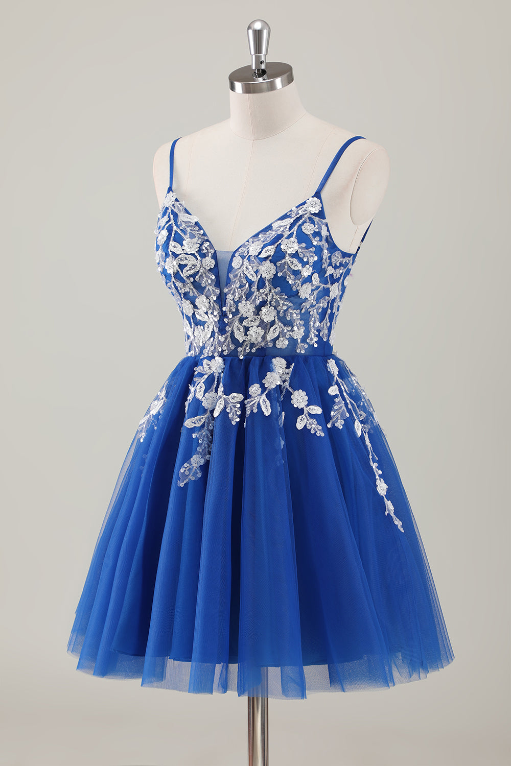 Berylove Women Fuchsia Floral Sequin Homecoming Dress A Line Tulle Spaghetti Straps Cocktail Dress Berylove Women Fuchsia Floral Sequin Homecoming Dress A Line Tulle Spaghetti Straps Cocktail Dress