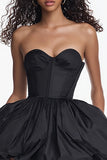 Sweetheart Corset A-Line Little Black Dress