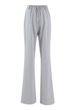Silver Peak Lapel Long Sleeve 2-Piece Women Pantsuits