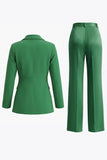 2-Piece Red Notched Lapel Women Suits
