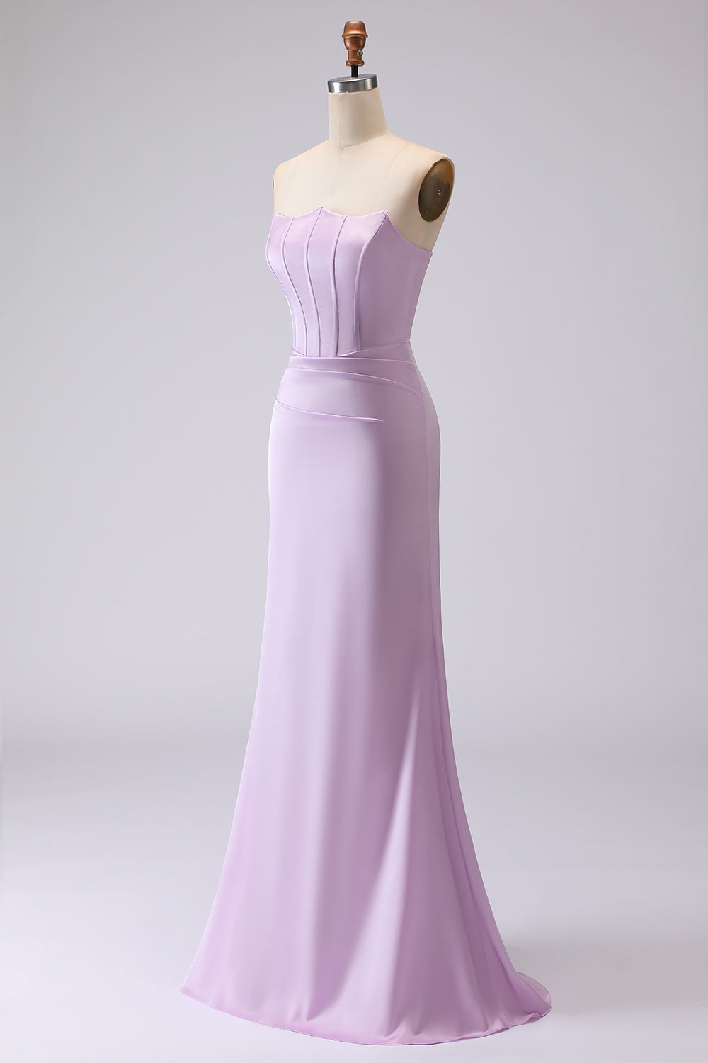 frosted lilac bridesmaid dresses Azazie Aaida