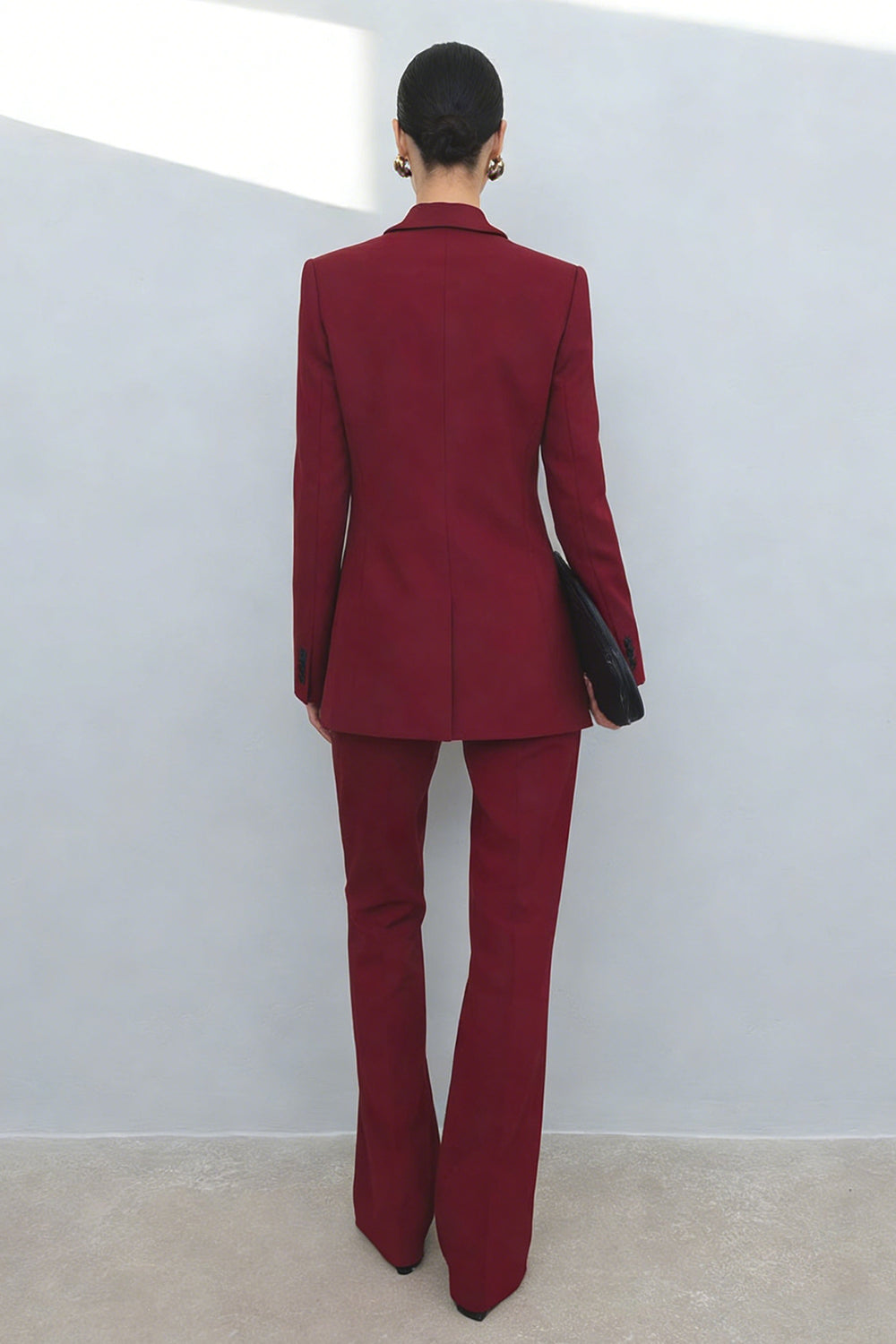 burgundy suit dress women Women Burgundy Suit Set, Off White Blazer Suit, 3 Piece Women Suit, Wedding Tuxedo, Bridesmaid Outfit