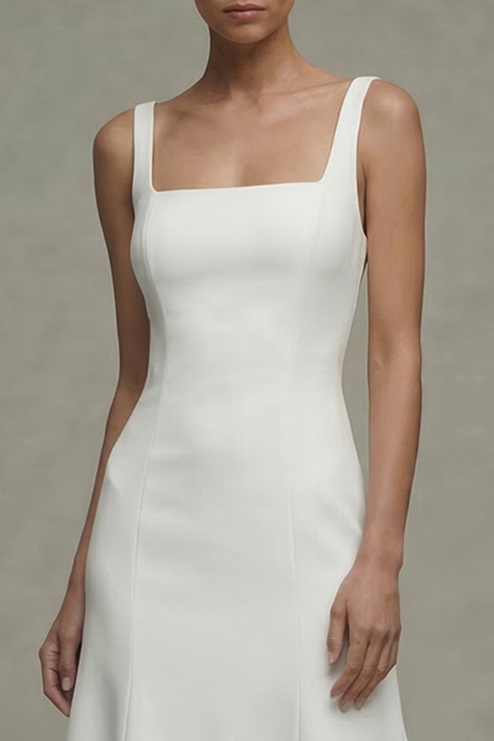 midi white dress graduation Dresses Club L London Its classic white hue makes it versatile for multiple occasions Berylove Women Strapless Midi White