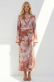 Pink 2 Piece Notched Lapel A Line Women's Linen Suits