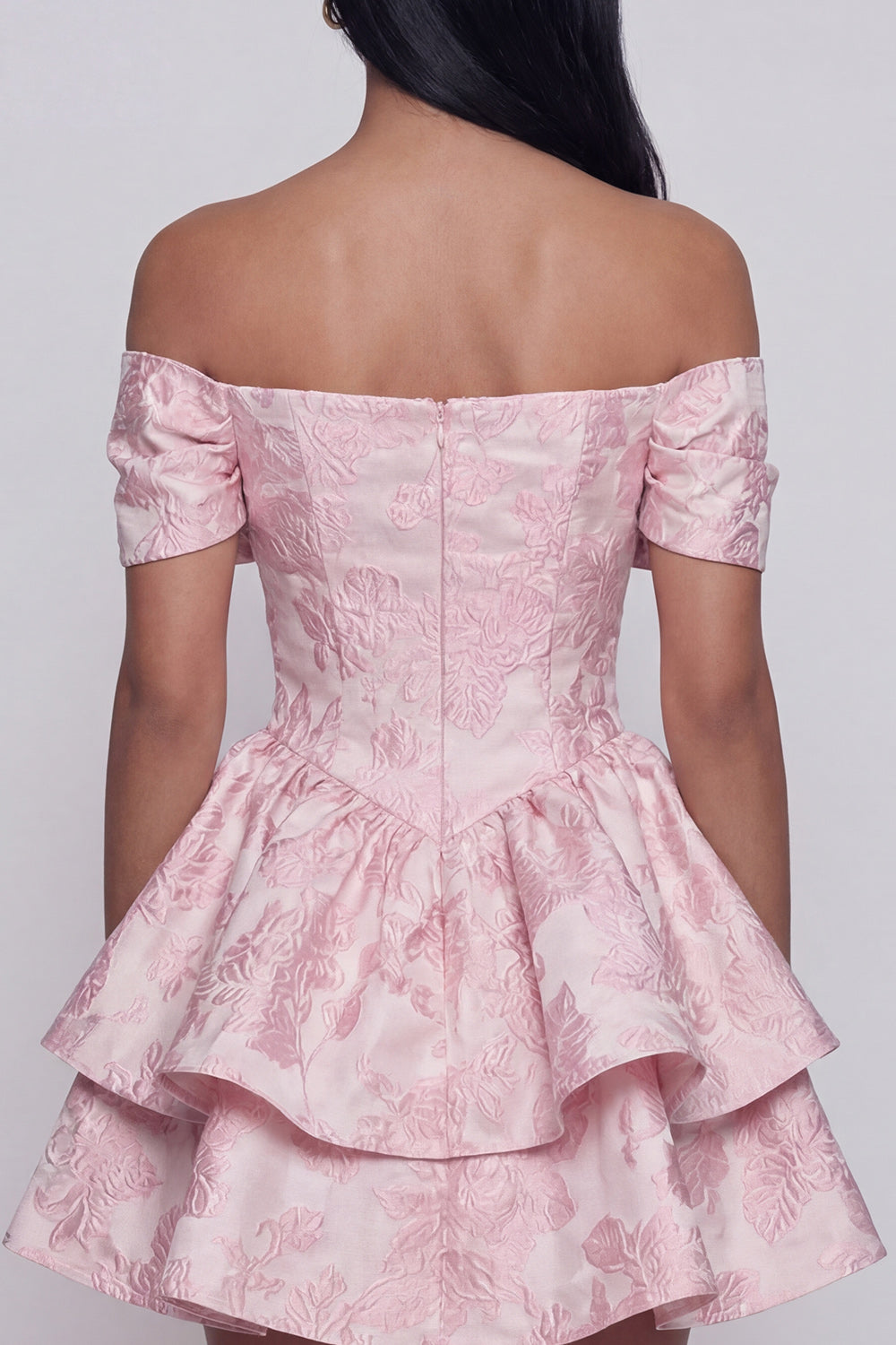 mini pink wedding guest dress Blush Pink Spaghetti Straps A-Line Wedding Guest Dress
