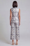 Blue Shawl Lapel 2-Piece Women Suits