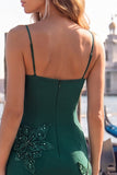 Black Corset Bodycon Spaghetti Straps Appliqued Homecoming Dress