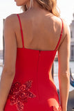 Black Corset Bodycon Spaghetti Straps Appliqued Homecoming Dress