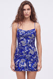 Sparkly Dark Green Spaghetti Straps Bodycon Mini Homecoming Dress