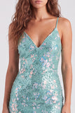 Sequins V-Neck Bodycon Red Mini Homecoming Dress