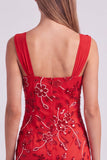 Sequin Bodycon Pink Floral Mini Homecoming Dress