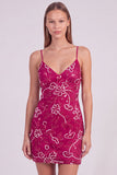 Blue Bodycon Sequin Spaghetti Straps Mini Homecoming Dress