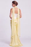Strapless Corset Satin Mermaid Brown Maxi Dress