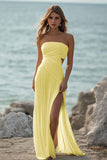 White Ruched Cut Out Engagement Dress With Slit