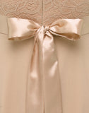 Women's Short Floral Lace Bridesmaid Dress A-line Swing Party Dress